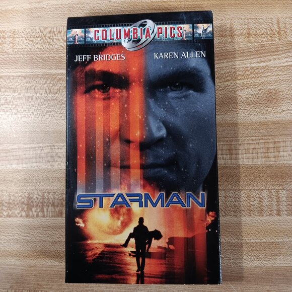 Starman 1984 VHS John Carpenter Jeff Bridges Karen Allen  Scifi Romance Cult VG - Picture 1 of 6